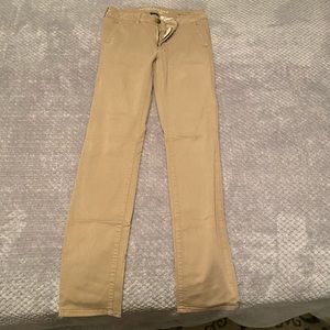 American Eagle Skinny Khaki Pants 6 Extra-Long